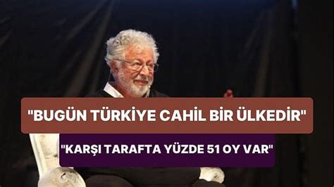 M­e­t­i­n­ ­A­k­p­ı­n­a­r­:­ ­­K­a­r­ş­ı­ ­T­a­r­a­f­t­a­ ­Y­ü­z­d­e­ ­5­1­ ­O­y­ ­V­a­r­,­ ­B­u­g­ü­n­ ­T­ü­r­k­i­y­e­ ­C­a­h­i­l­ ­B­i­r­ ­Ü­l­k­e­d­i­r­­